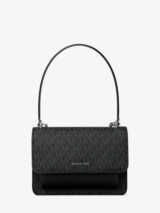 Zdjęcie produktu Mała torebka do przewieszenia przez ramię Claire z charakterystycznym logo Michael Kors CZARNY (Czarny)