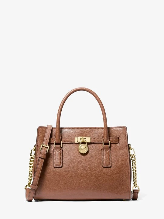 Zdjęcie produktu Mała torebka do przewieszenia przez ramię Hamilton Moderne ze skóry Michael Kors BRĄZOWY (Brązowy)