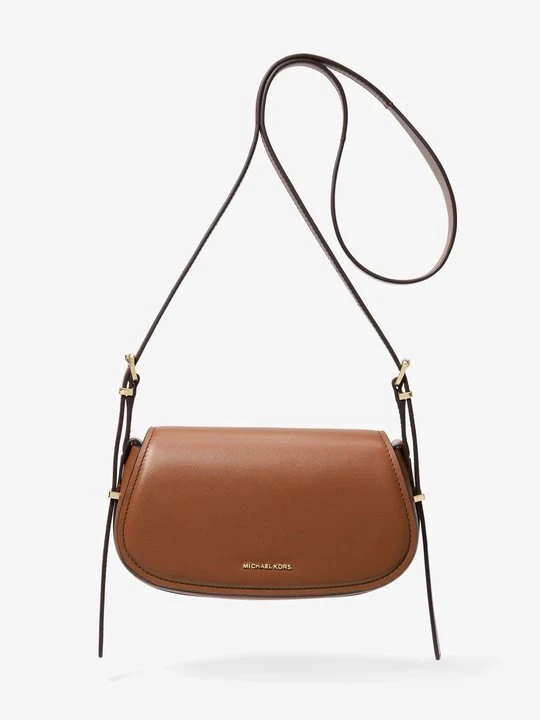 Zdjęcie produktu Mała torebka do przewieszenia przez ramię Lydia ze skóry Michael Kors BRĄZOWY (Brązowy)