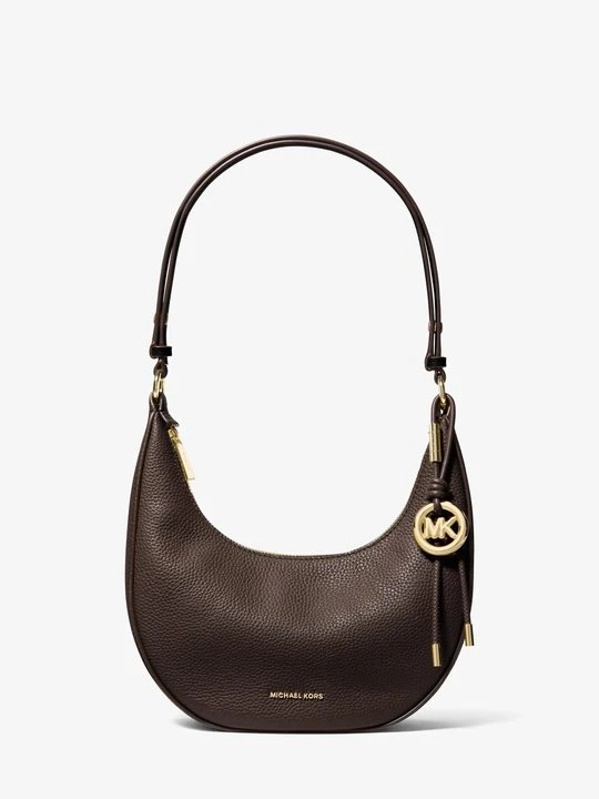 Zdjęcie produktu Mała torebka Nolita z groszkowej skóry z przepinanym paskiem Michael Kors CZEKOLADOWY (Brązowy)
