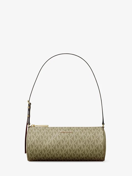 Zdjęcie produktu Mała torebka typu barrel Izzy z charakterystycznym logo Michael Kors LODEN (Zielony)