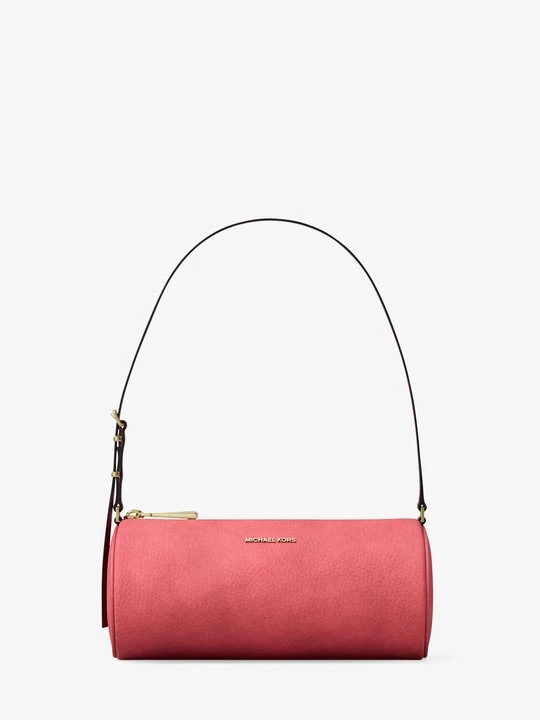 Zdjęcie produktu Mała torebka typu barrel Izzy z nubuku Michael Kors JASNOJAGODOWY SORBET (Różowy)