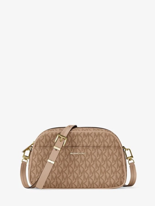 Zdjęcie produktu Mała torebka typu camera bag Jet Set do przewieszenia przez ramię z charakterystycznym logo Michael Kors