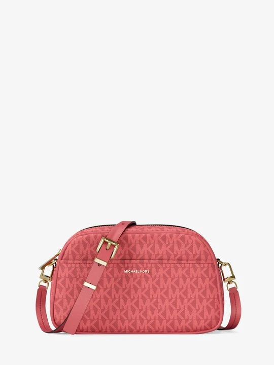 Zdjęcie produktu Mała torebka typu camera bag Jet Set do przewieszenia przez ramię z charakterystycznym logo Michael Kors