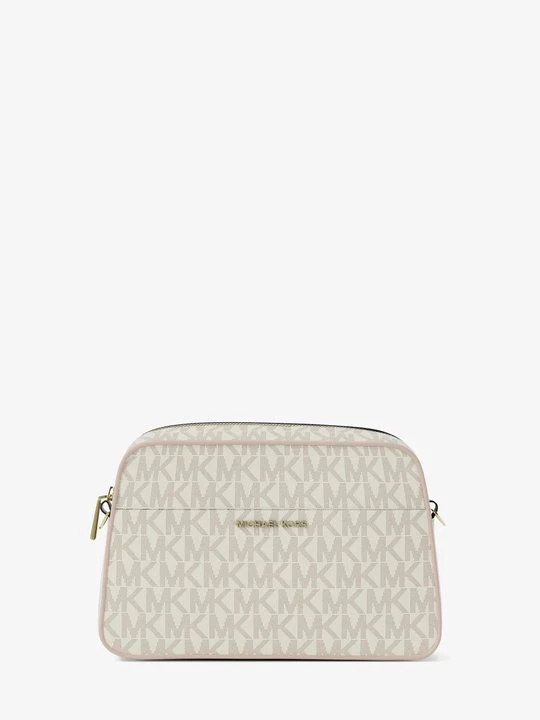 Zdjęcie produktu Mała torebka typu camera bag Jet Set do przewieszenia przez ramię z charakterystycznym logo Michael Kors