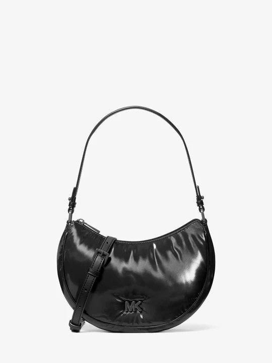 Zdjęcie produktu Mała wyściełana torebka Kyla z przepinanym paskiem Michael Kors CZARNY (Czarny)