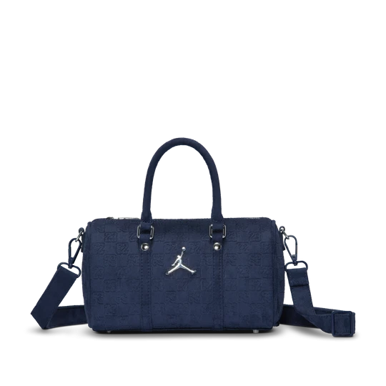 Zdjęcie produktu Mała zamszowa torba sportowa z monogramem Jordan (3 l) - Niebieski
