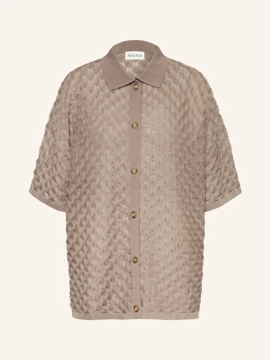 Zdjęcie produktu Malina Bluzka Z Dzianiny Oversize Moa beige