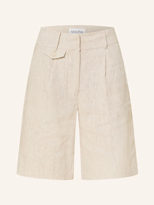 Zdjęcie produktu Malina Szorty Z Lnu Arlo beige