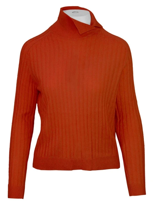 Zdjęcie produktu Malo Optimum Sweter w kolorze ceglanym rozmiar: M