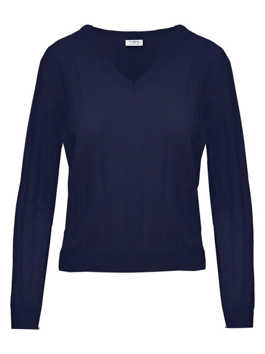 Zdjęcie produktu Malo Optimum Sweter w kolorze granatowym rozmiar: XS