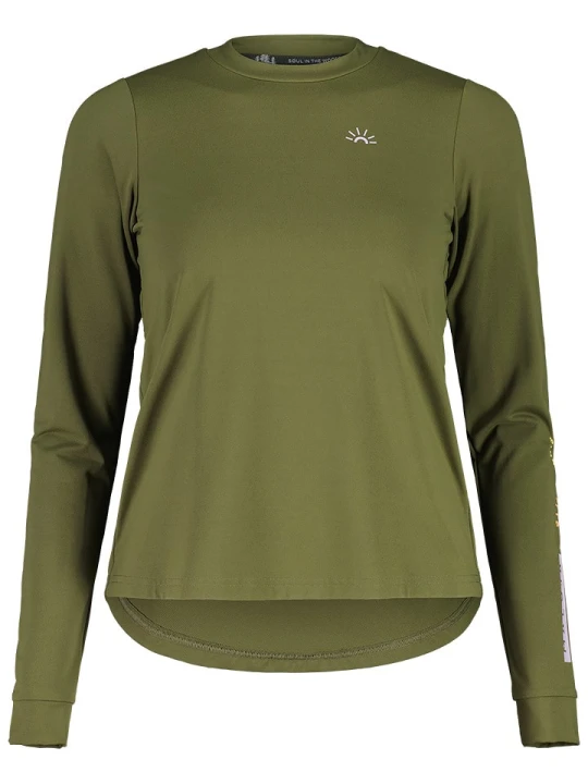 Zdjęcie produktu Maloja Koszulka funkcyjna "ErleM" w kolorze khaki rozmiar: XS