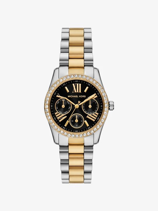 Zdjęcie produktu Mały dwukolorowy zegarek Lexington z kryształkami pavé Michael Kors DWA KOLORY (Srebrny)