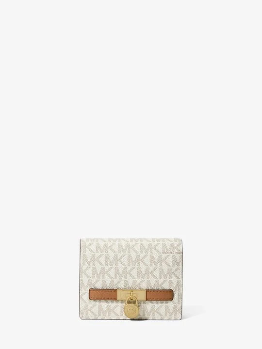 Zdjęcie produktu Mały portfel Hamilton Moderne z charakterystycznym logo Michael Kors