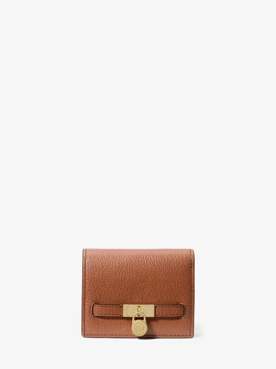 Zdjęcie produktu Mały portfel Hamilton Moderne ze skóry Michael Kors BRĄZOWY (Brązowy)