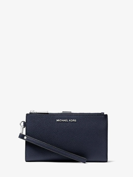 Zdjęcie produktu Mały portfel na smartfona Adele ze skóry Michael Kors GRANATOWY (Niebieski)