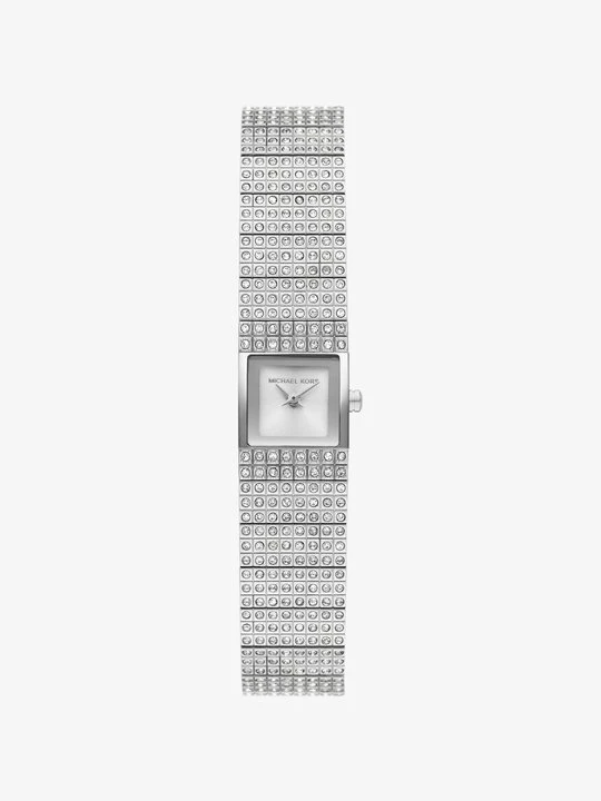 Zdjęcie produktu Mały zegarek Darrington w srebrnym kolorze z kryształkami pavé Michael Kors