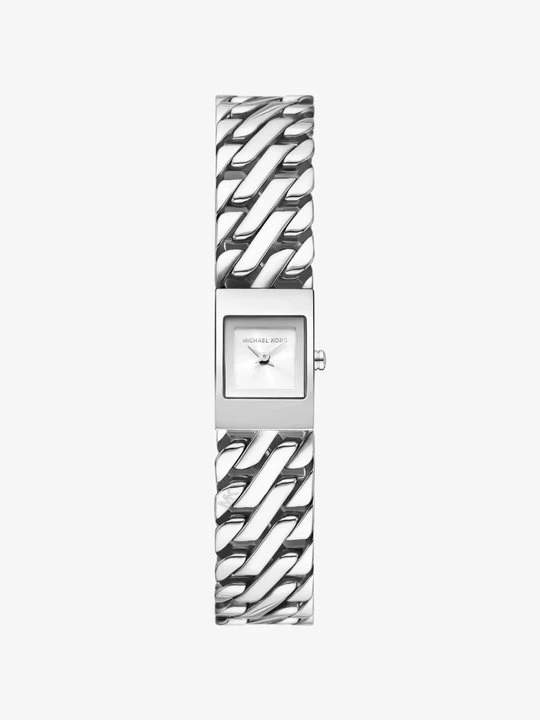 Zdjęcie produktu Mały zegarek Darrington z łańcuszkiem w srebrnym kolorze Michael Kors