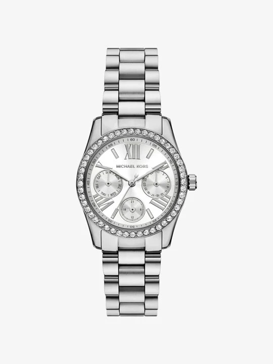 Zdjęcie produktu Mały zegarek Lexington w srebrnym kolorze z kryształkami pavé Michael Kors