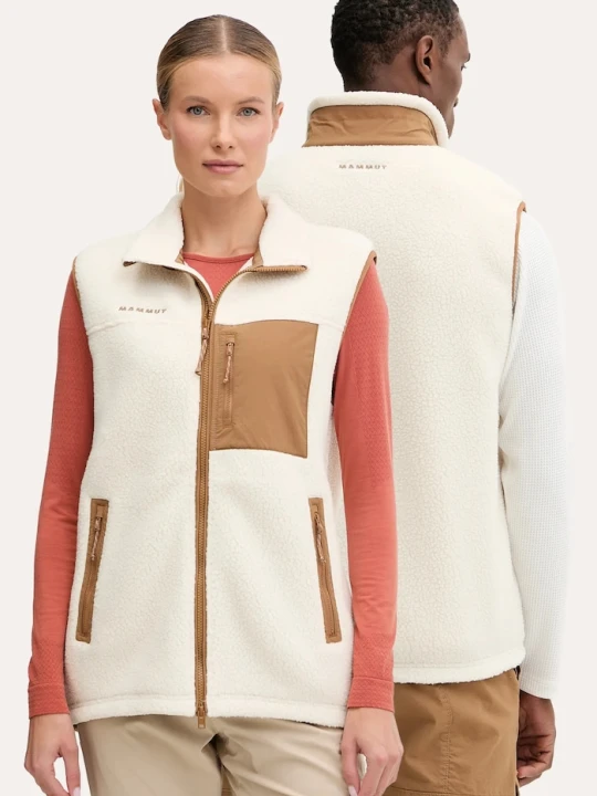 Zdjęcie produktu Mammut bezrękawnik outdoorowy Miracle beżowy