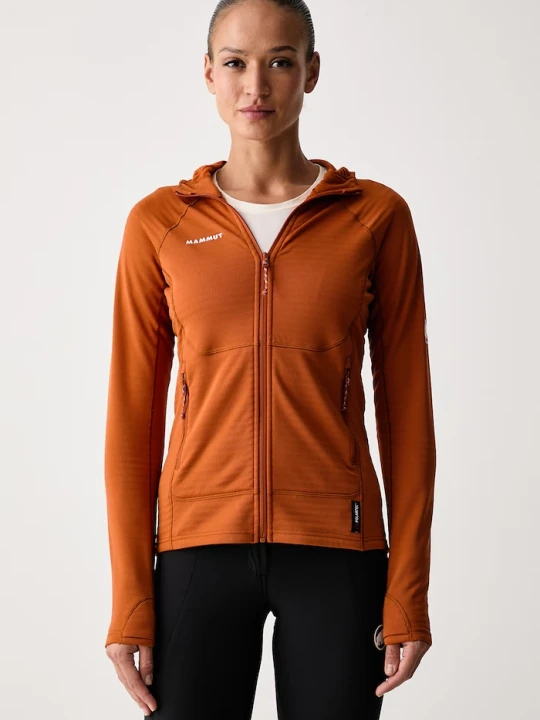 Zdjęcie produktu Mammut bluza sportowa damska Taiss pomarańczowy