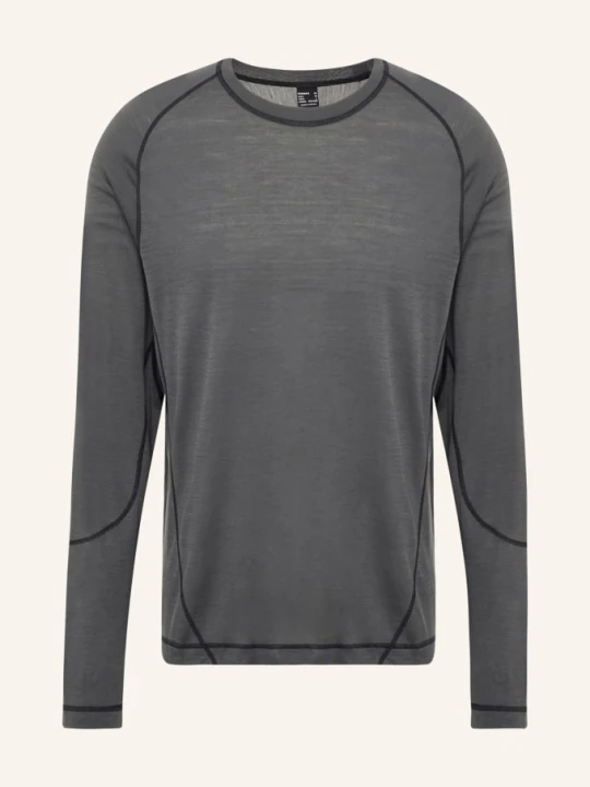 Zdjęcie produktu Mammut Koszulka Z Długim Rękawem Tree Wool Fl grau CZIEMNOSZARY