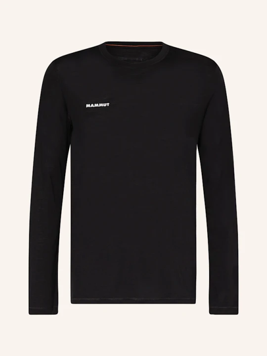 Zdjęcie produktu Mammut Koszulka Z Długim Rękawem Tree Wool Fl schwarz CZARNY