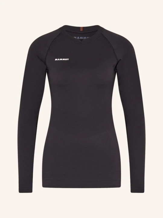 Zdjęcie produktu Mammut Koszulka Z Długim Rękawem Trift Z Wełną Merino schwarz CZARNY