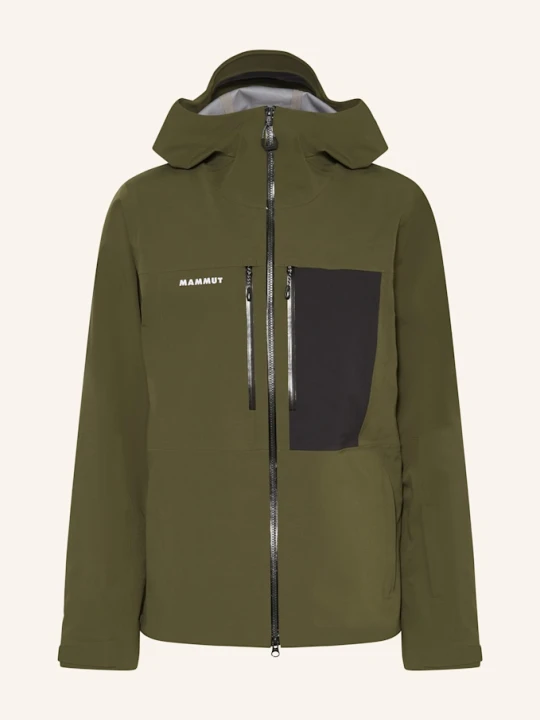 Zdjęcie produktu Mammut Kurtka Narciarska Z Hardshellu Stoney gruen KHAKI