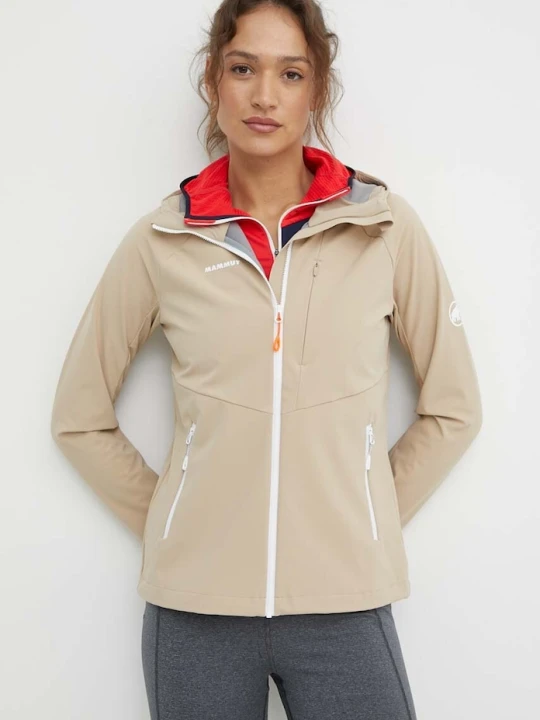 Zdjęcie produktu Mammut kurtka outdoorowa Ultimate Comfort SO beżowy
