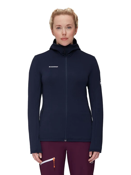 Zdjęcie produktu Mammut Kurtka polarowa "Aconcagua Light ML" w kolorze granatowym rozmiar: L