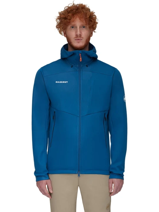 Zdjęcie produktu Mammut Kurtka softshellowa "Ultimate VII SO" w kolorze niebieskim rozmiar: S