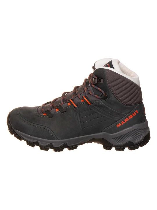 Zdjęcie produktu Mammut Skórzane botki trekkingowe "Nova IV Mid LTH" w kolorze antracytowym rozmiar: 38 2 / 3