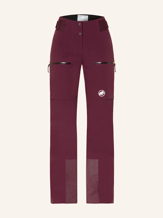 Zdjęcie produktu Mammut Spodnie Narciarskie Stoney rot CIEMNOCZERWONY