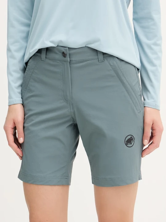 Zdjęcie produktu Mammut szorty trekkingowe damskie Hiking V turkusowy