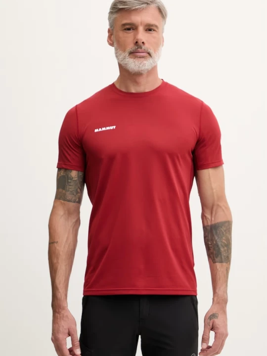 Zdjęcie produktu Mammut T-shirt męski Selun bordowy