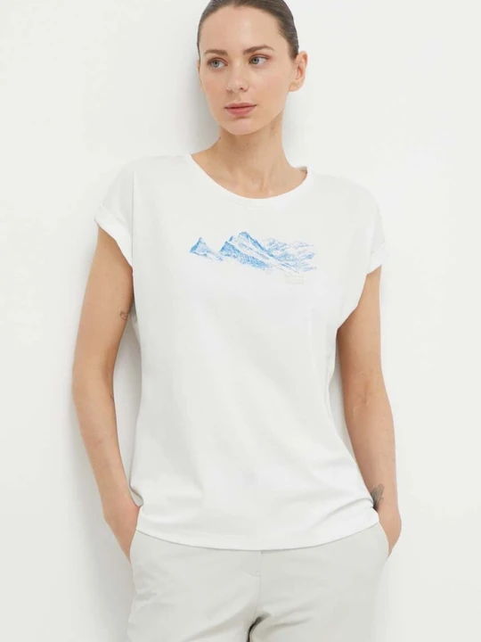 Zdjęcie produktu Mammut t-shirt sportowy Mountain biały