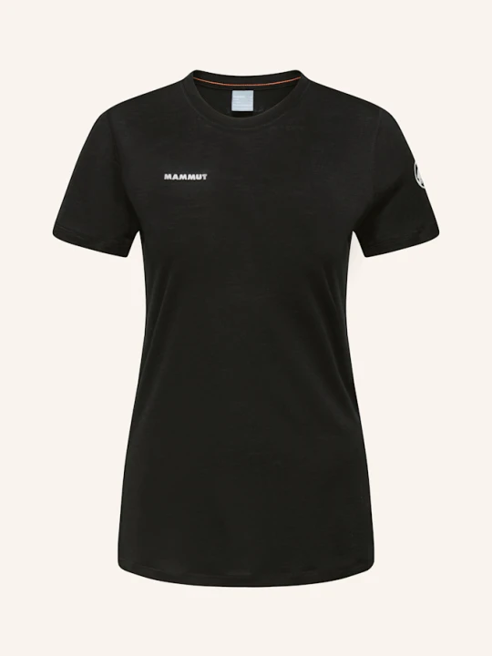 Zdjęcie produktu Mammut T-Shirt Tree Wool Z Wełną Merino schwarz CZARNY