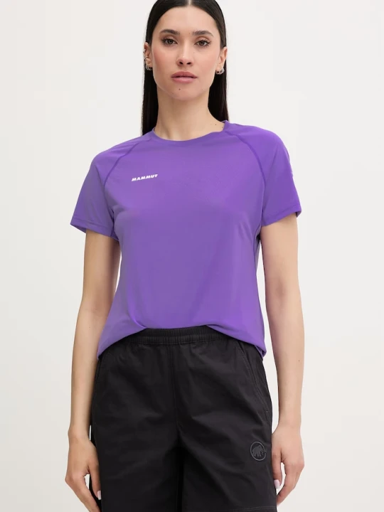 Zdjęcie produktu Mammut T-shirt trekkingowy damski Ducan fioletowy