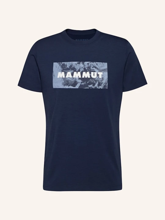 Zdjęcie produktu Mammut T-Shirt Trovat blau GRANATOWY