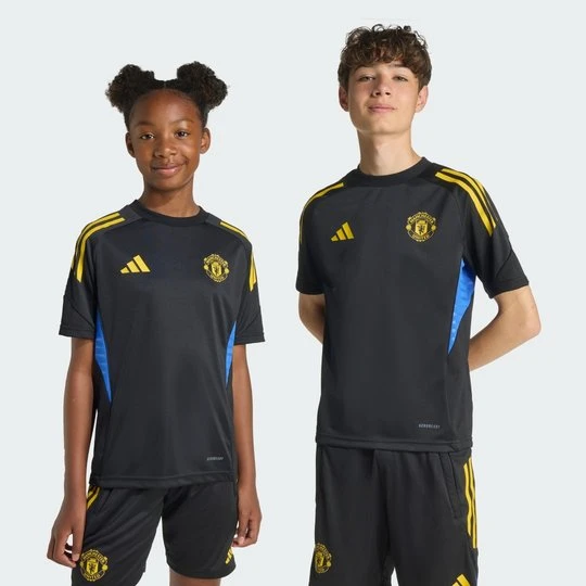 Zdjęcie produktu Manchester United Tiro 25 Competition Training Jersey Kids Adidas