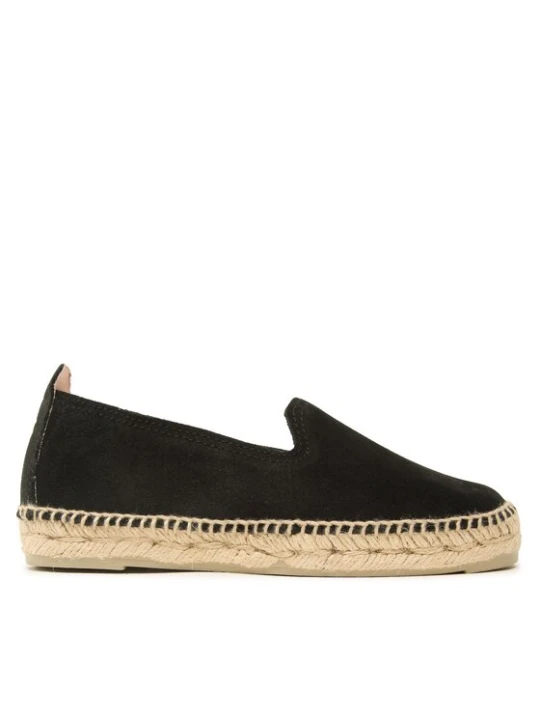Zdjęcie produktu Manebi Espadryle Suede Flat Espadrilles Czarny
