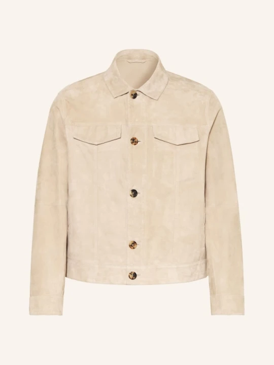 Zdjęcie produktu Manzoni 24 Kurtka Skórzana beige JASNOBRĄZOWY