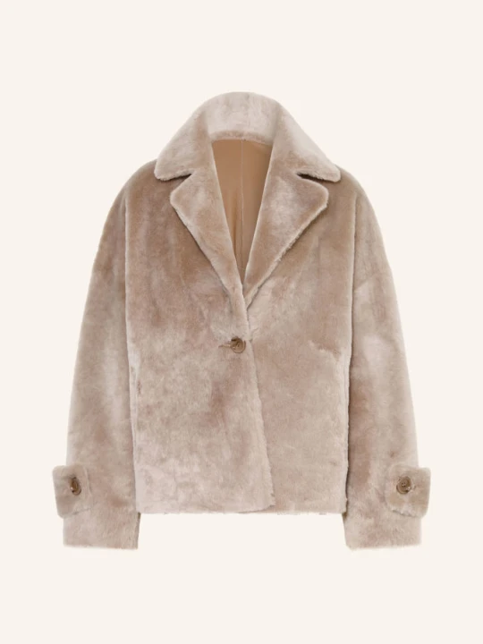 Zdjęcie produktu Manzoni 24 Kurtka Skórzana Dwustronna beige