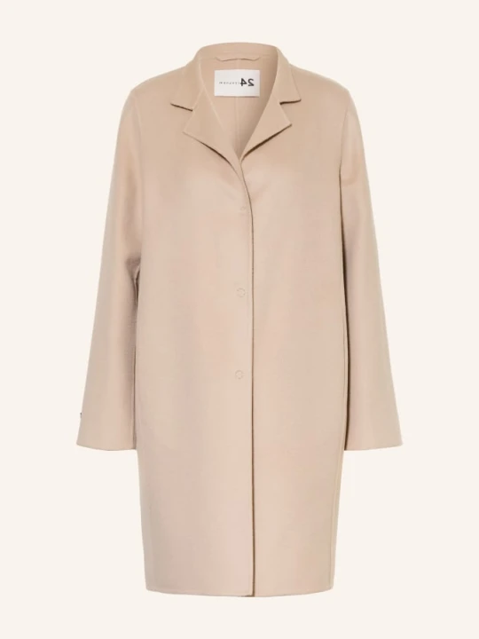 Zdjęcie produktu Manzoni 24 Płaszcz Wełniany Z Kaszmirem beige