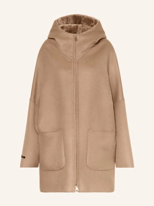 Zdjęcie produktu Manzoni 24 Sweter L.Piana Z Dodatkiem Kaszmiru braun CAMELOWY