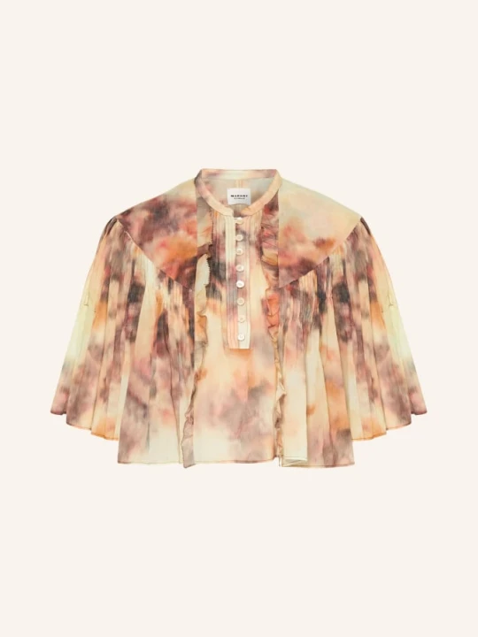 Zdjęcie produktu Marant Étoile Bluzka Veelia Z Falbanami beige