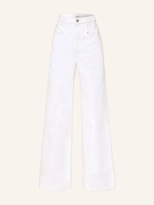 Zdjęcie produktu Marant Étoile Dżinsy Z Szerokimi Nogawkami Lemony weiss 20WH white