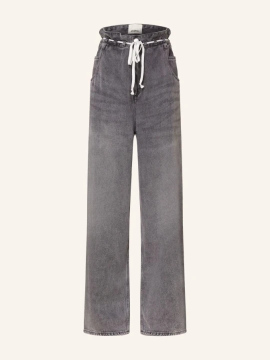 Zdjęcie produktu Marant Étoile Jeansy Paperbag Jordy grau 02LY LIGHT GREY