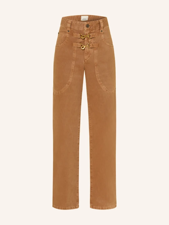 Zdjęcie produktu Marant Étoile Jeansy Straight Brinley orange